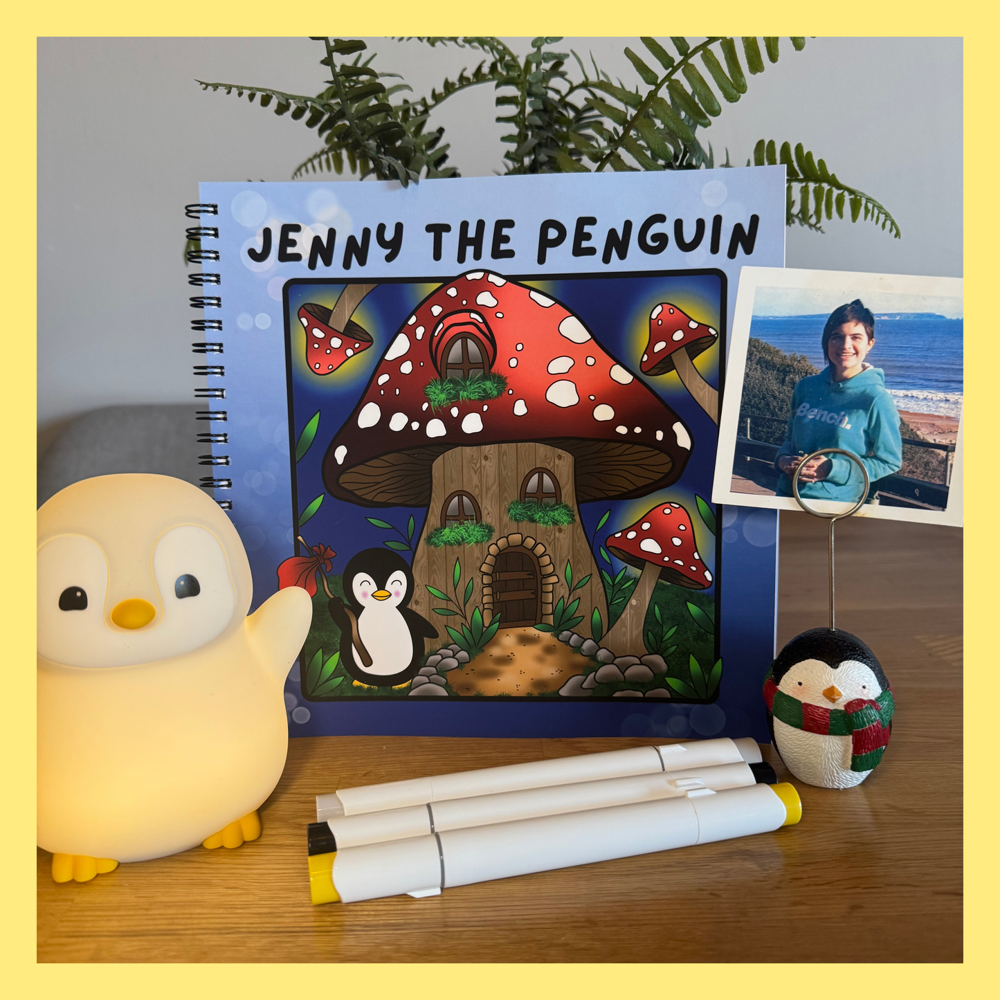 JENNY THE PENGUIN BOOK OF FUN & IMAGINATION