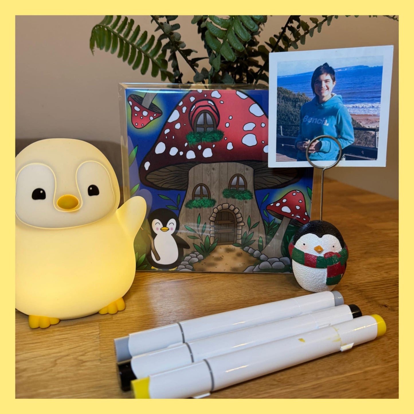 ** NEW ** JENNY THE PENGUIN - FUN & IMAGINATION MINI POSTCARD PRINTS