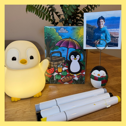 JENNY THE PENGUIN CARD STOCK BUNDLE